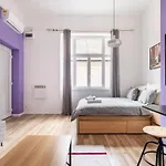 Stylish Purple Suite In Heart Of Budapest